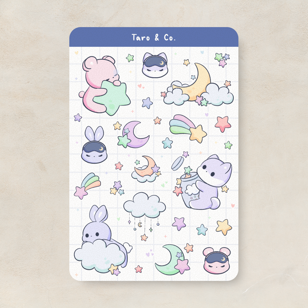 sticker sheets