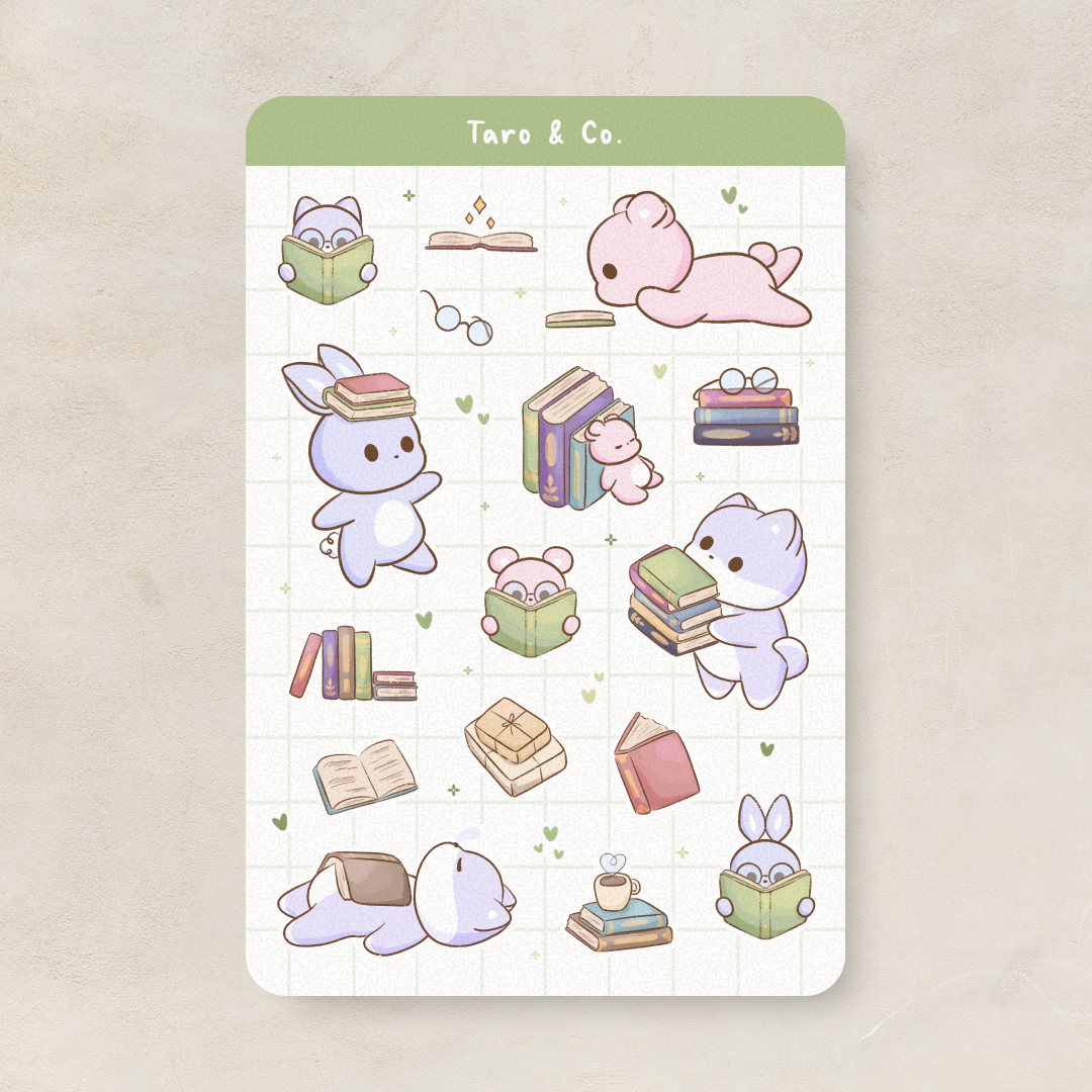 Book Club Sticker Sheet