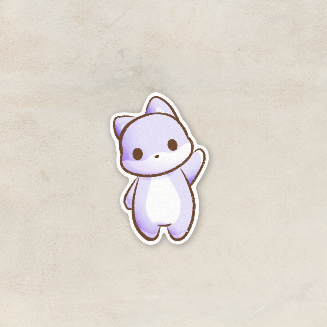Hello Taro Sticker